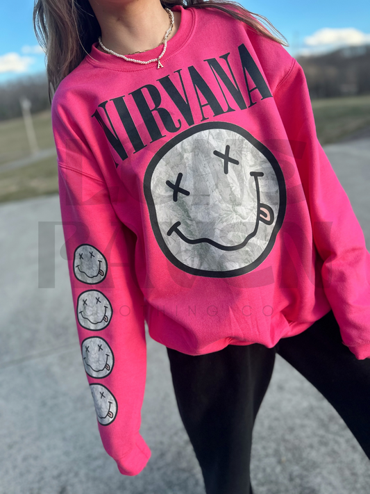 Camo smiley + sleeve