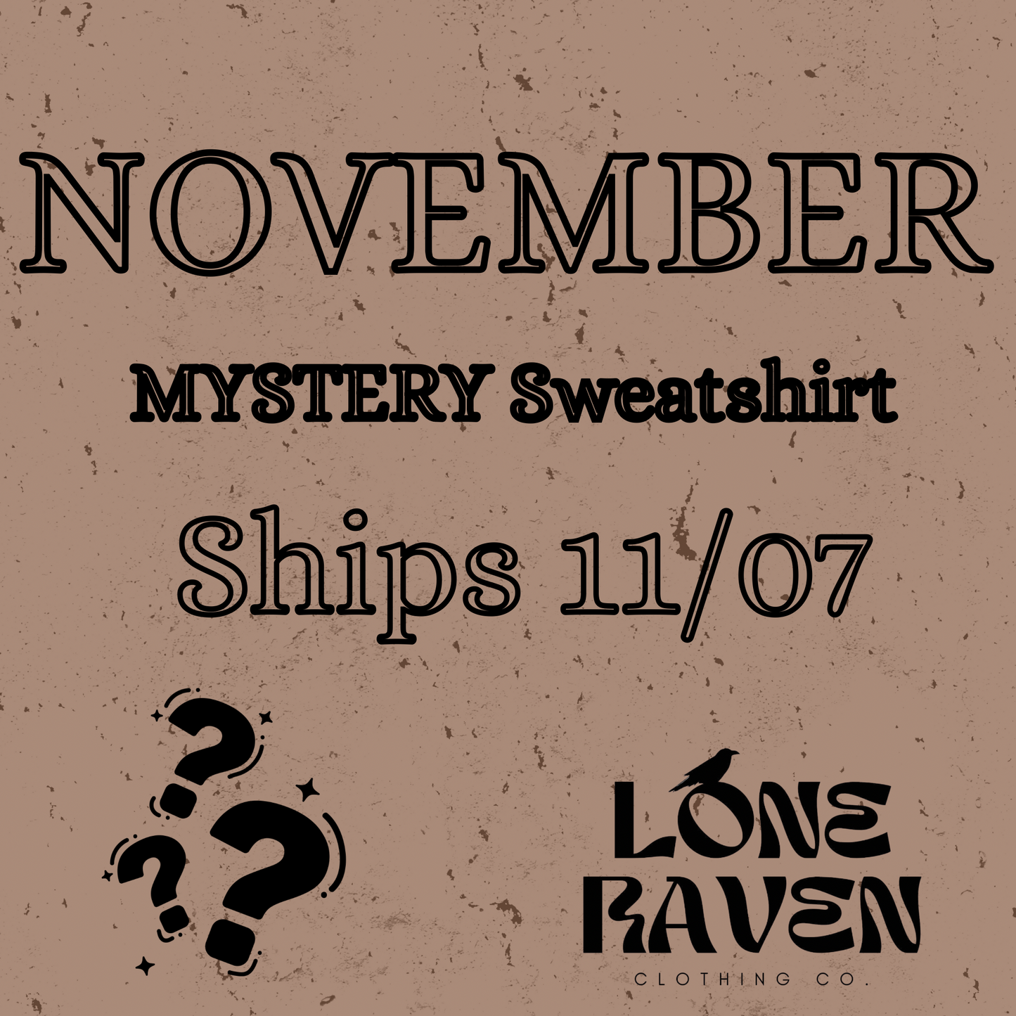 NOVEMBER MYSTERY