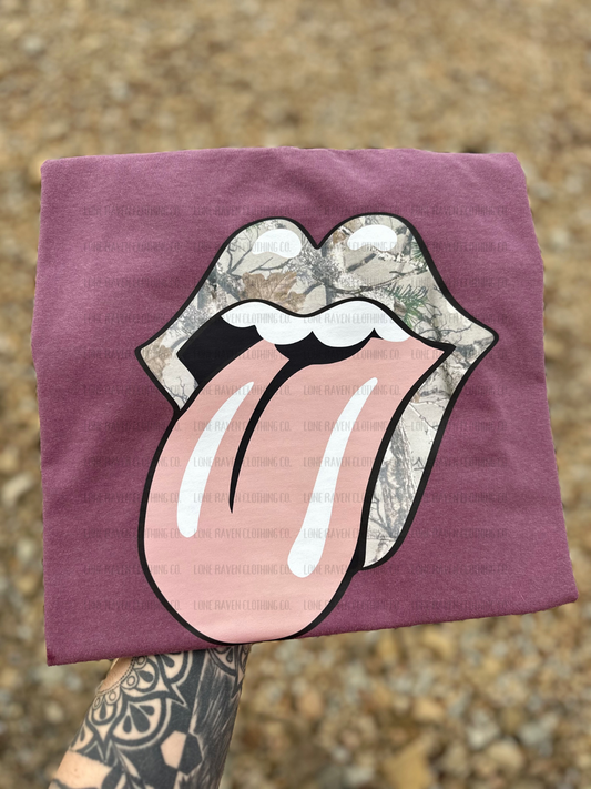 Camo tongue