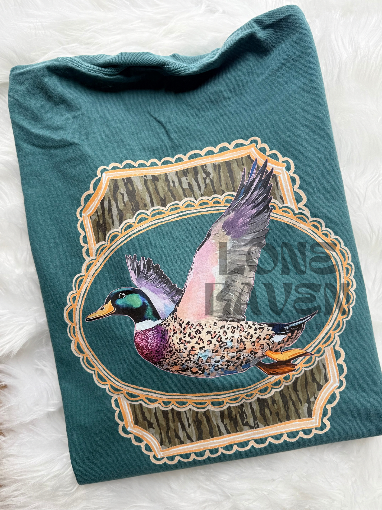Girly mallard front & back