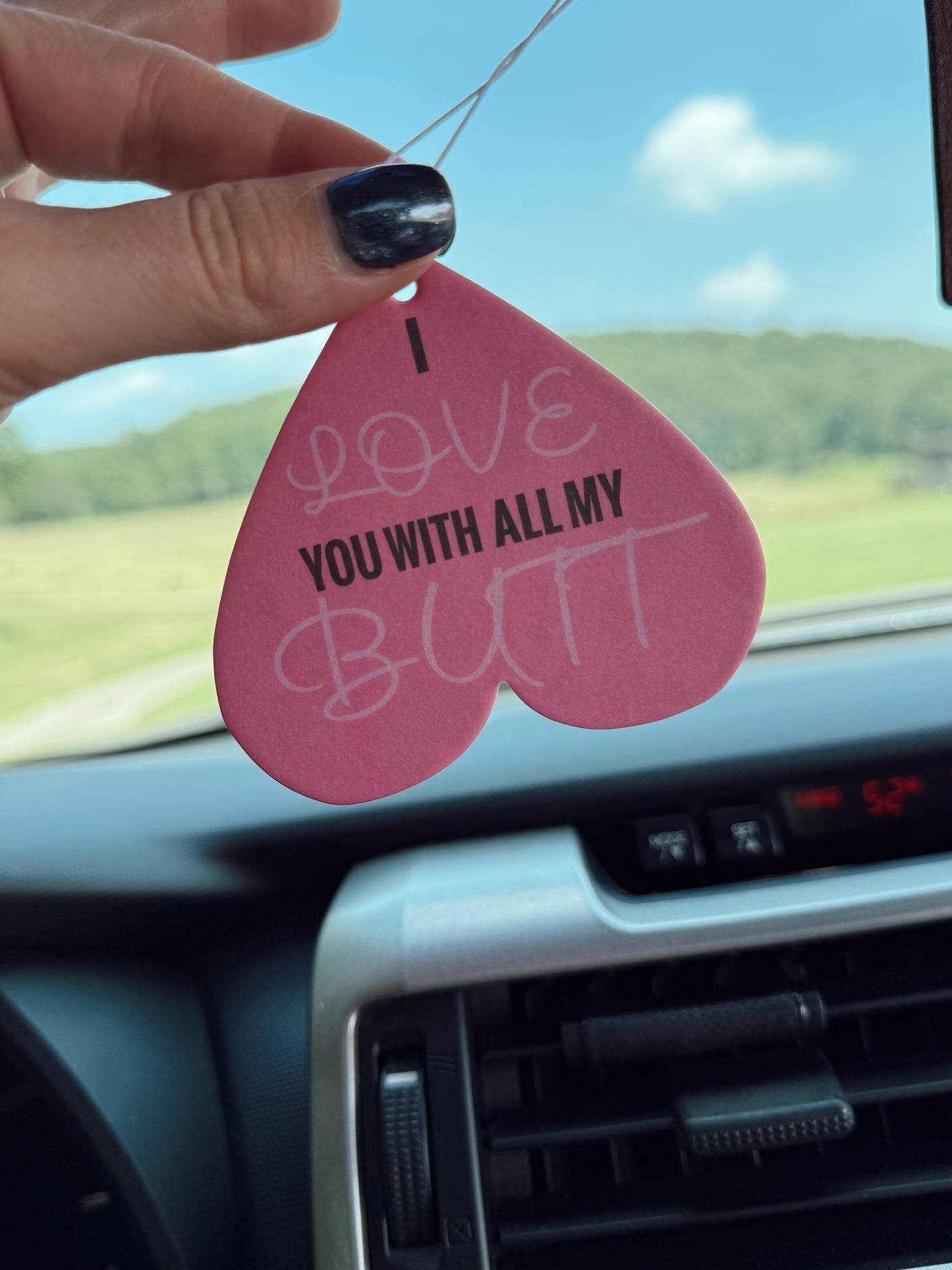 Watermelon car freshie