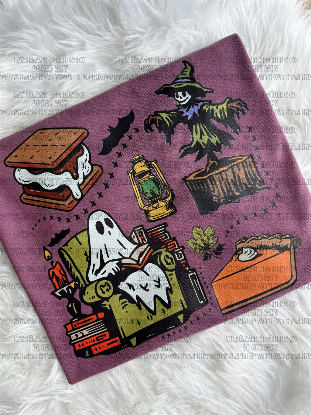 Spooky fall collage