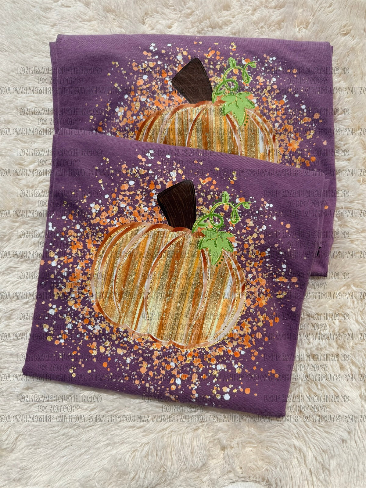 Pumpkin splatter