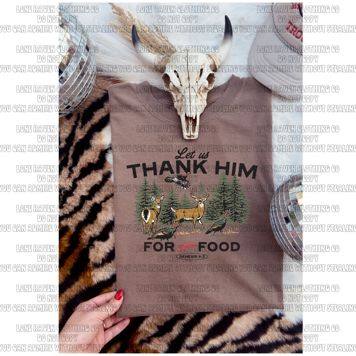 Thank him