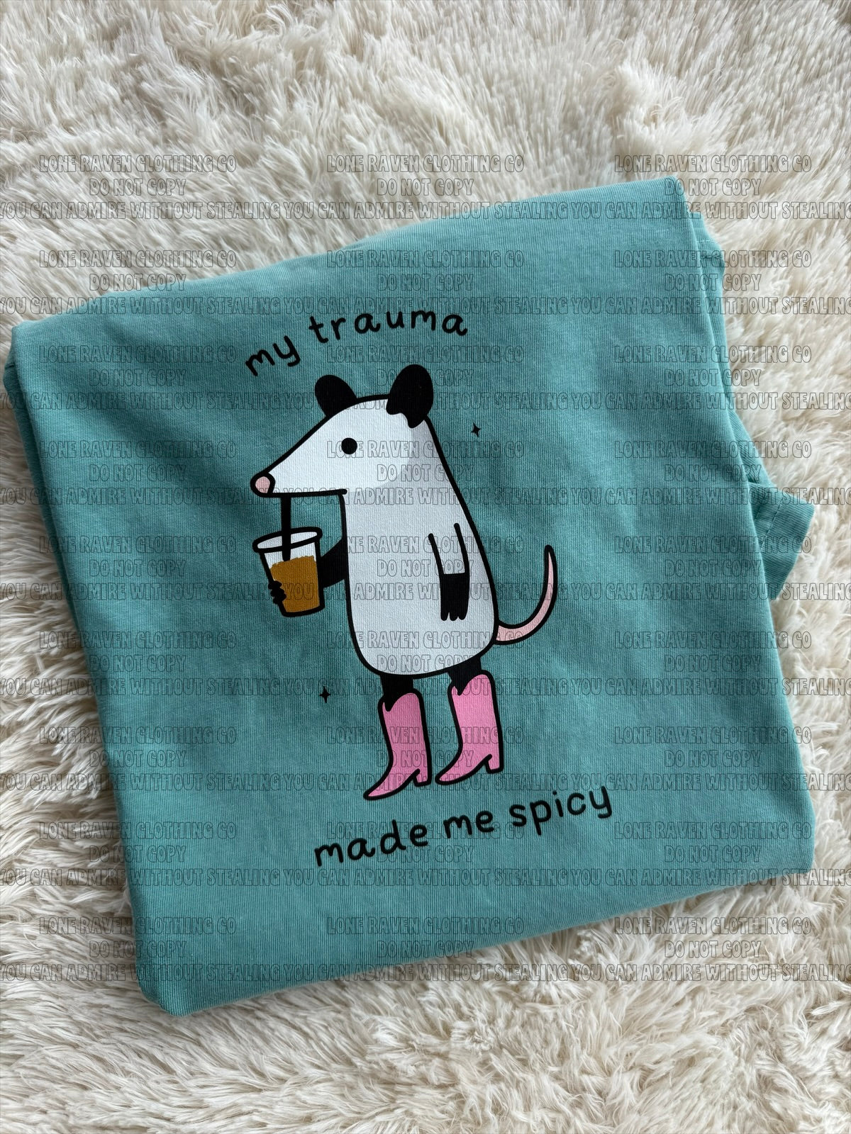 MYSTERY COLOR TEE - small design :)