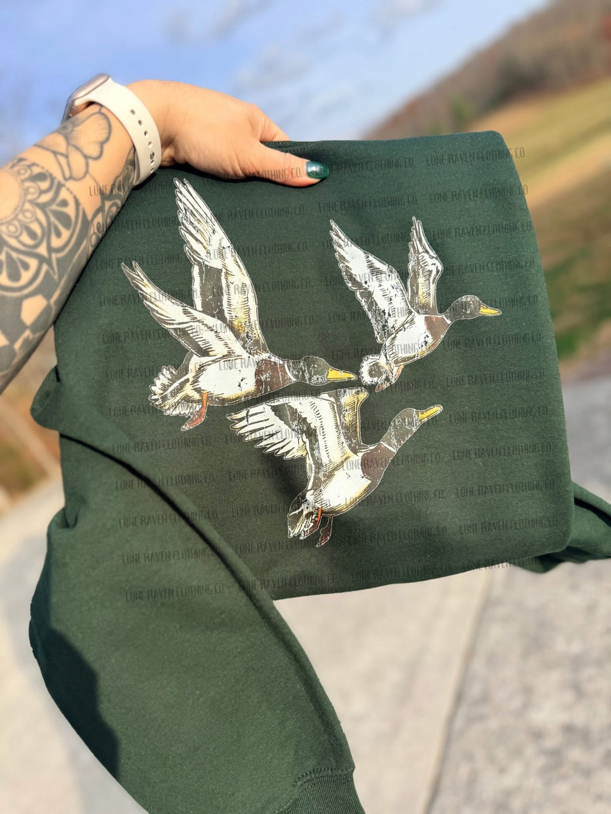 Mallard trio