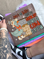 Honkin down a cold brew