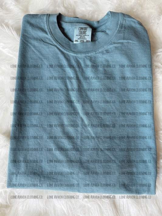 Ice blue CC mock