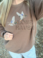 Mallard cross stitch embroidery