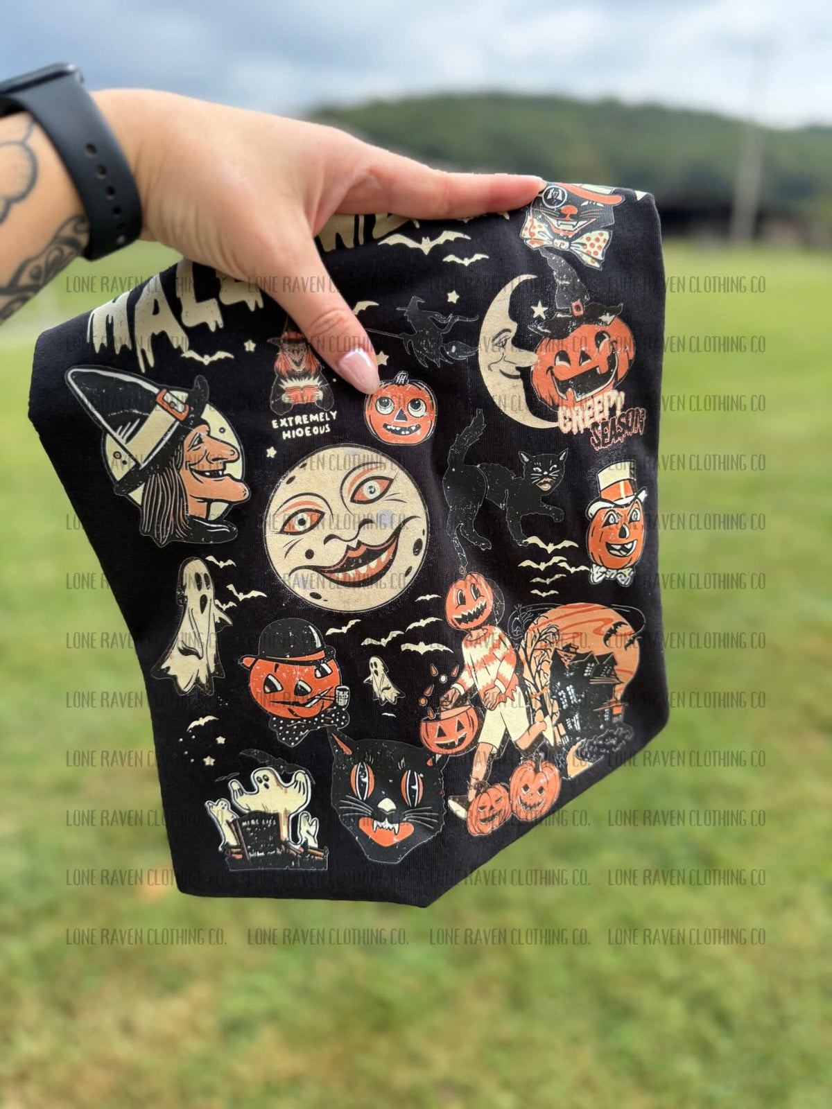 Halloween collage