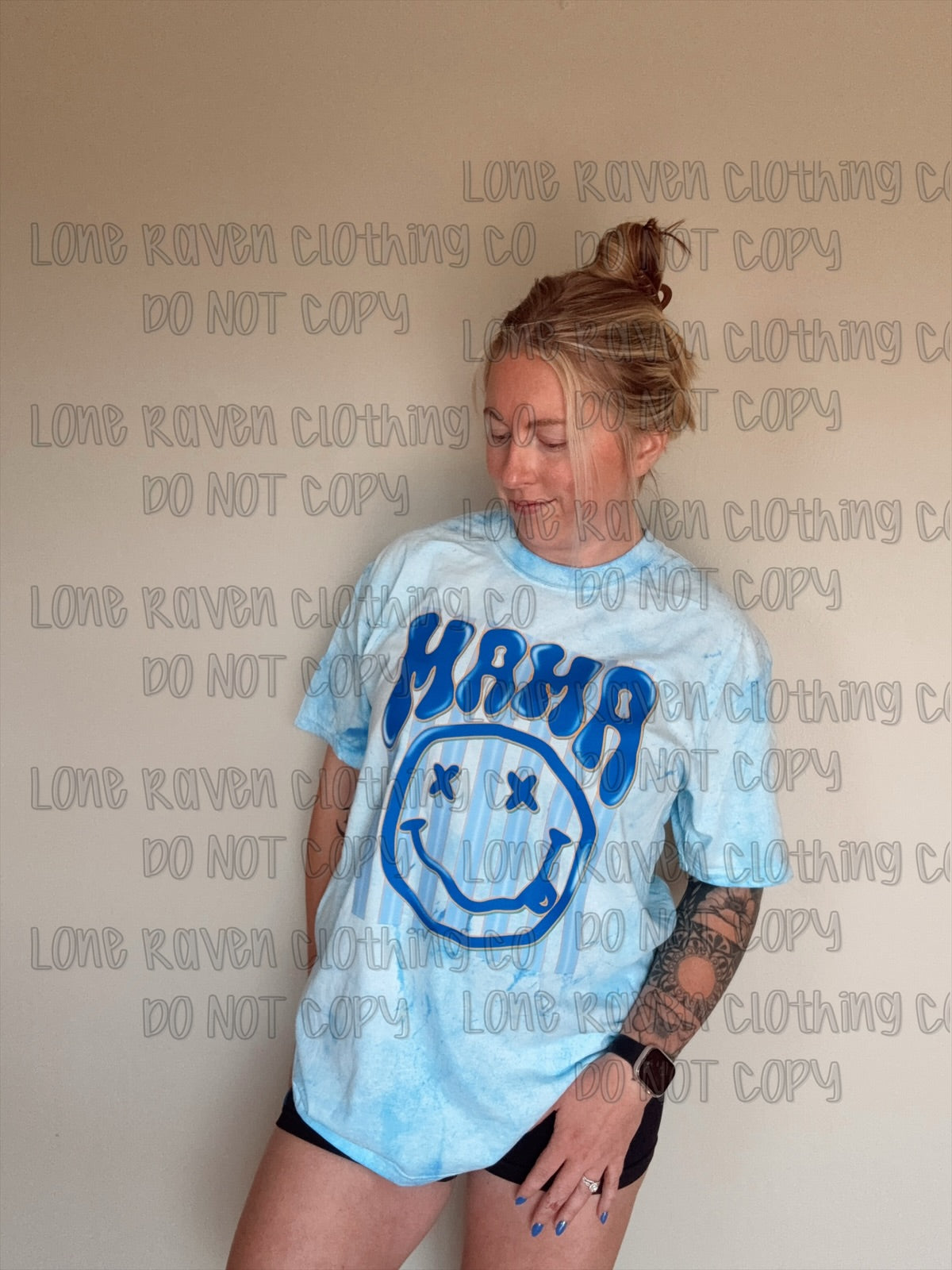 Mama blue trendy