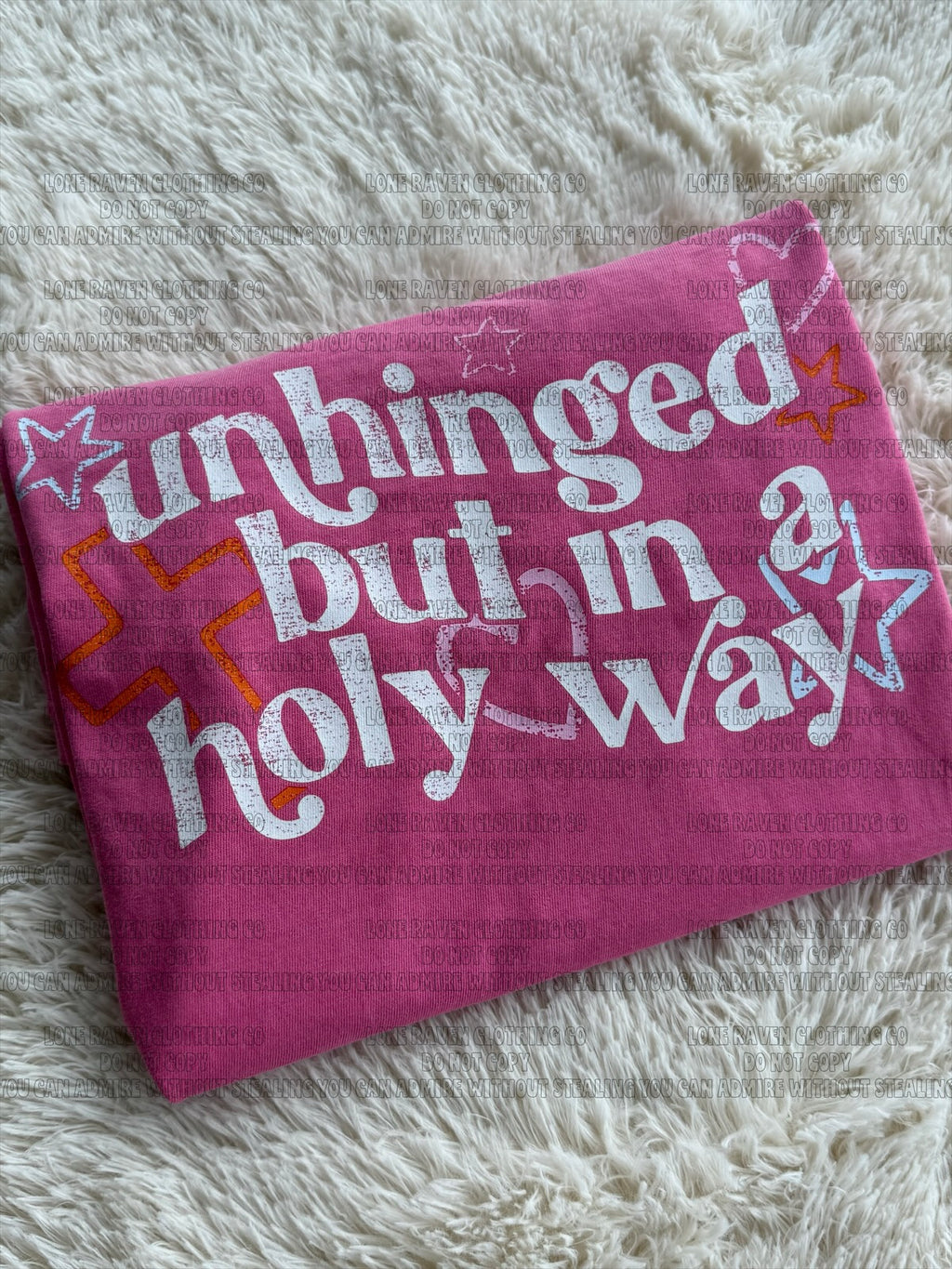 Unhinged in a holy way