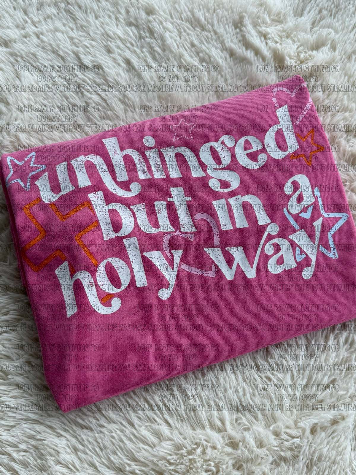 Unhinged in a holy way