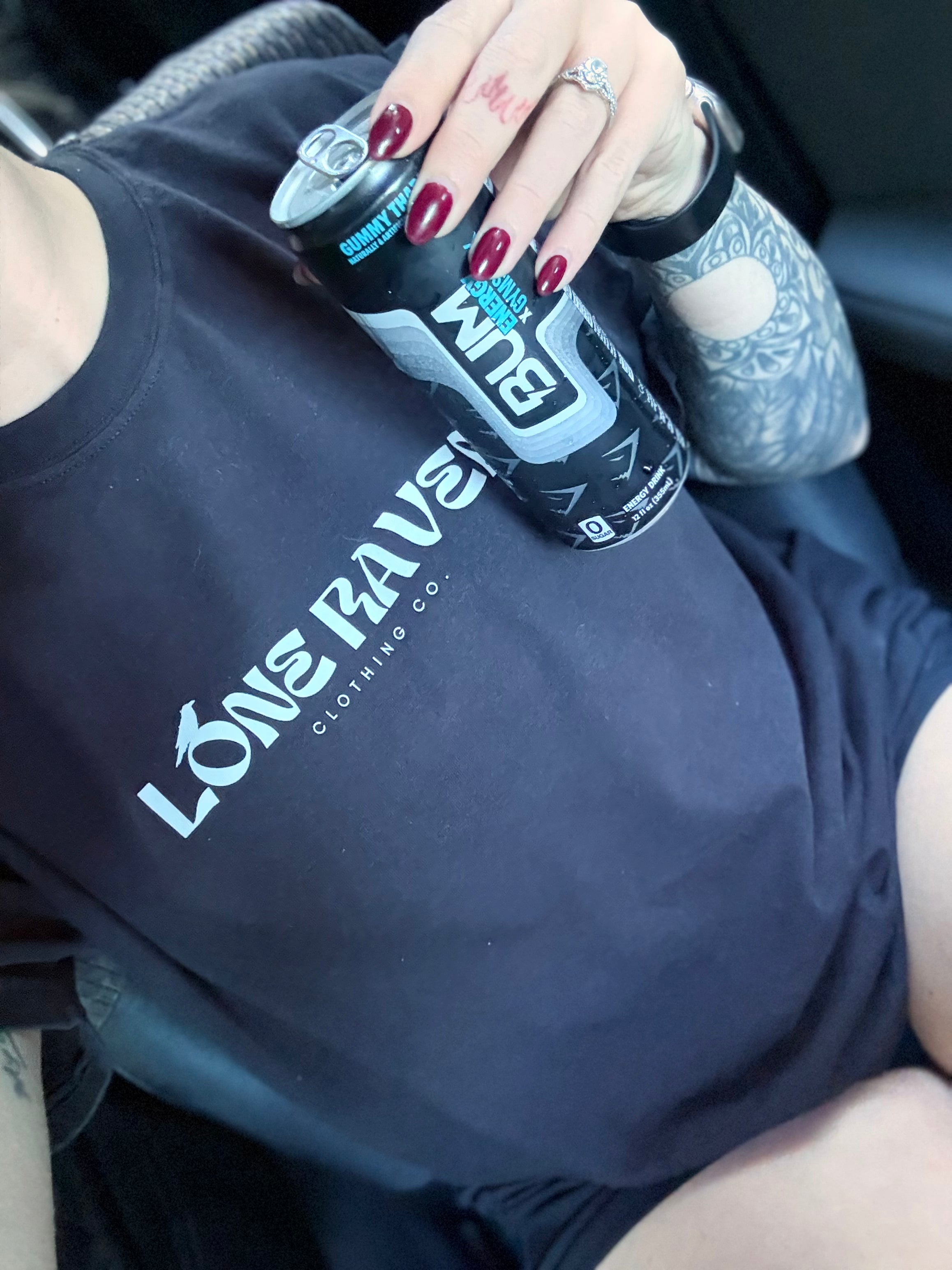 Logo tee black