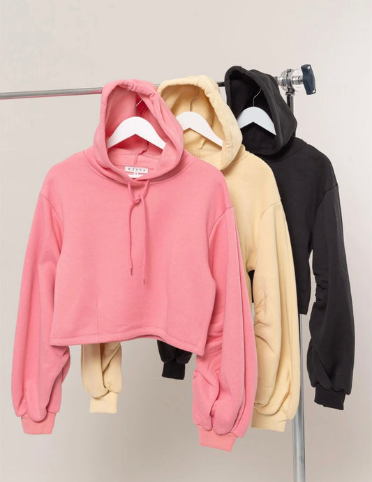 PINK terry french hoodie