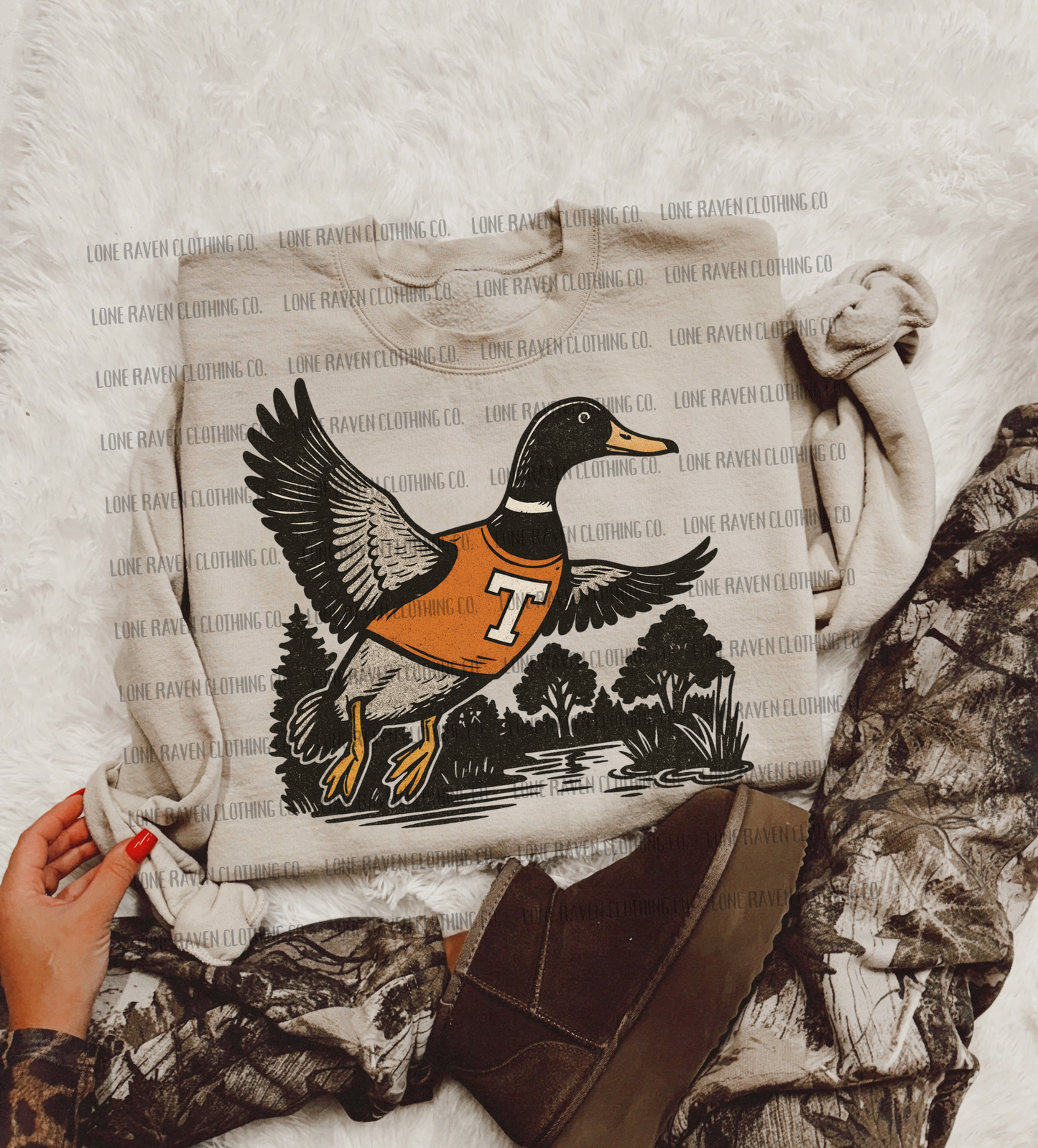 V duck