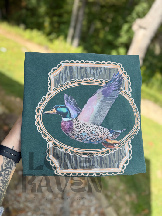 Girly mallard front & back