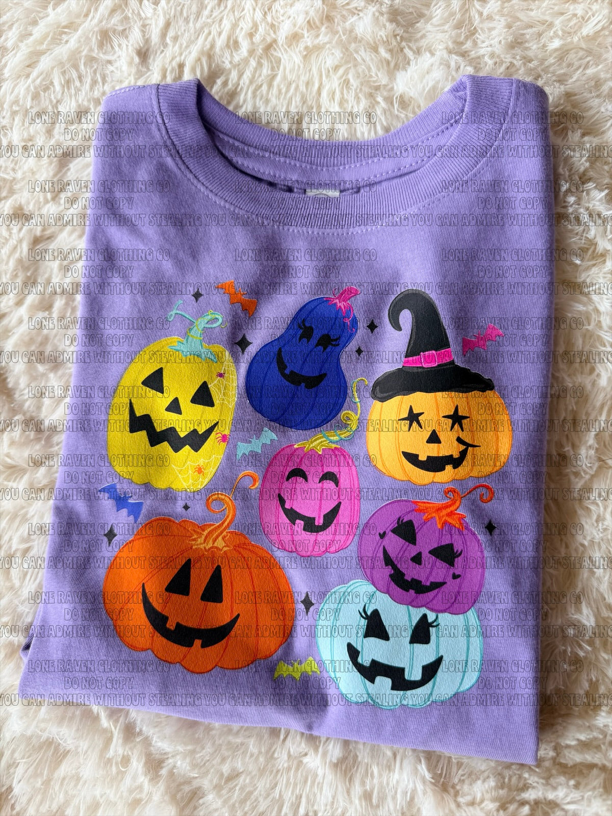 Colorful pumpkin collage