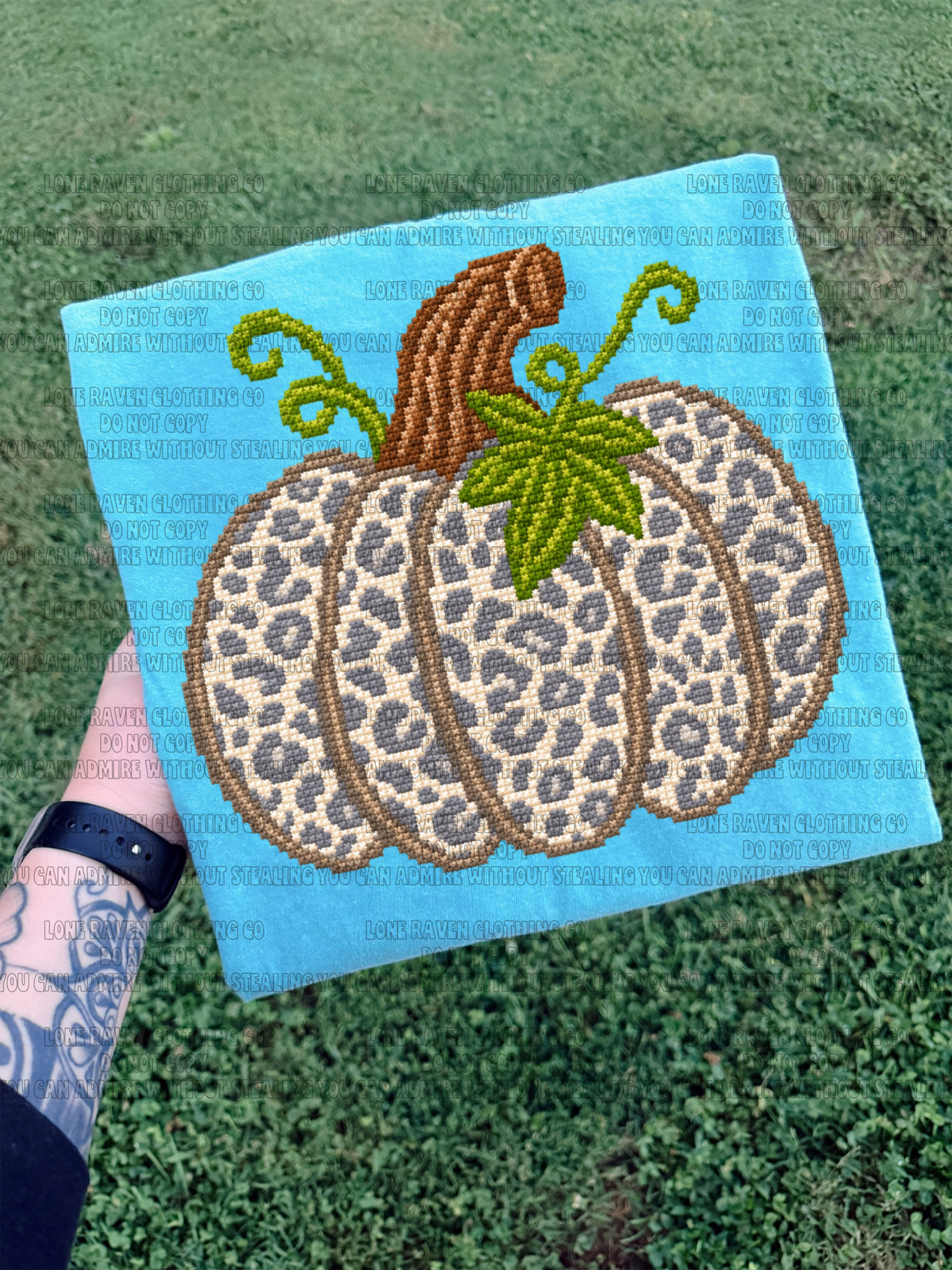 Cross stitch pumpkin