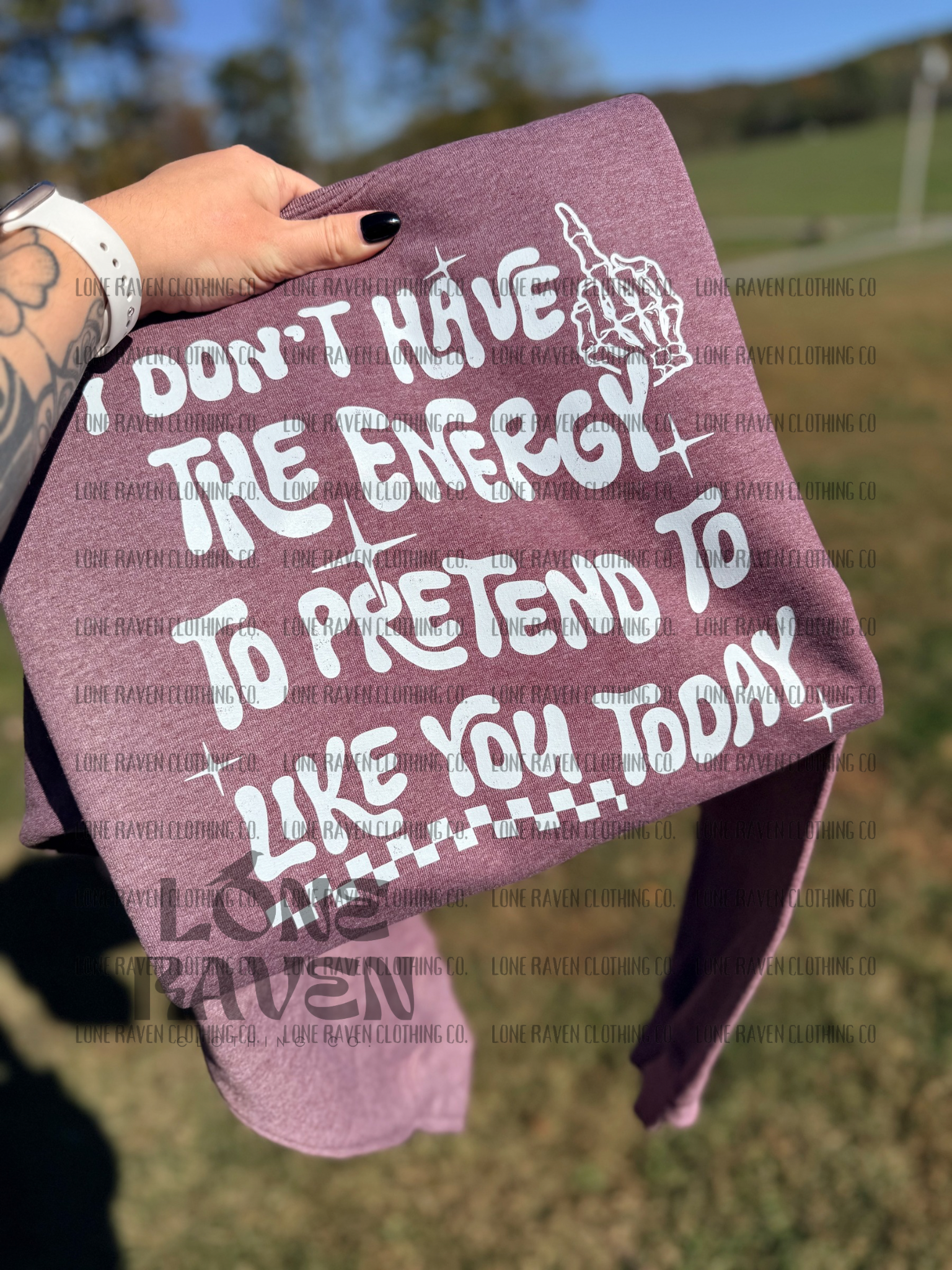 I don’t have the energy