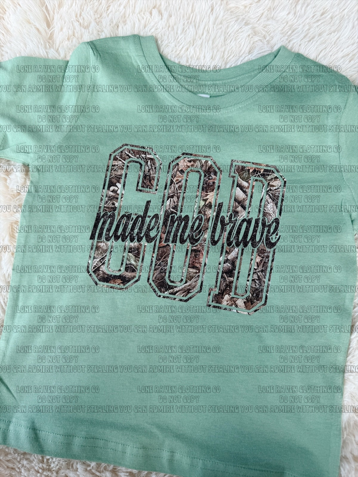 God made me brave