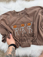 Pumpkin skelly tee