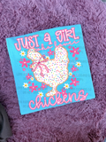 Just a girl who loves chickens
