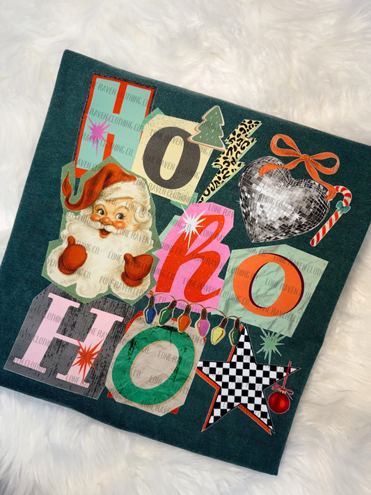 HO HO HO (long sleeve tee)