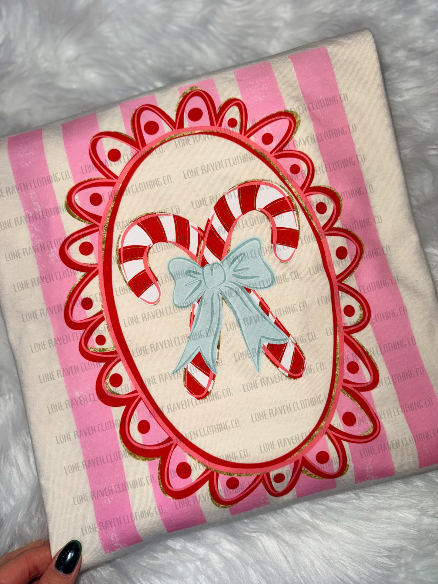 Candy cane (long sleeve tee)