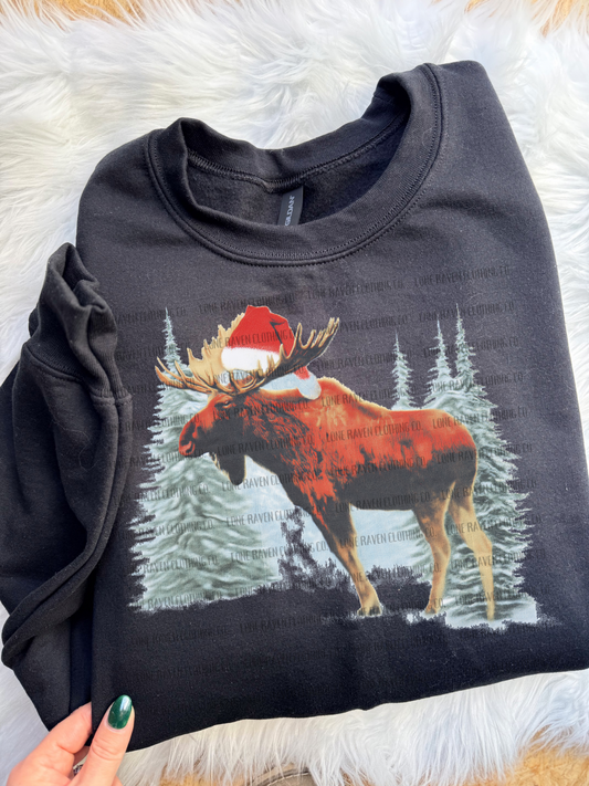 Christmas moose