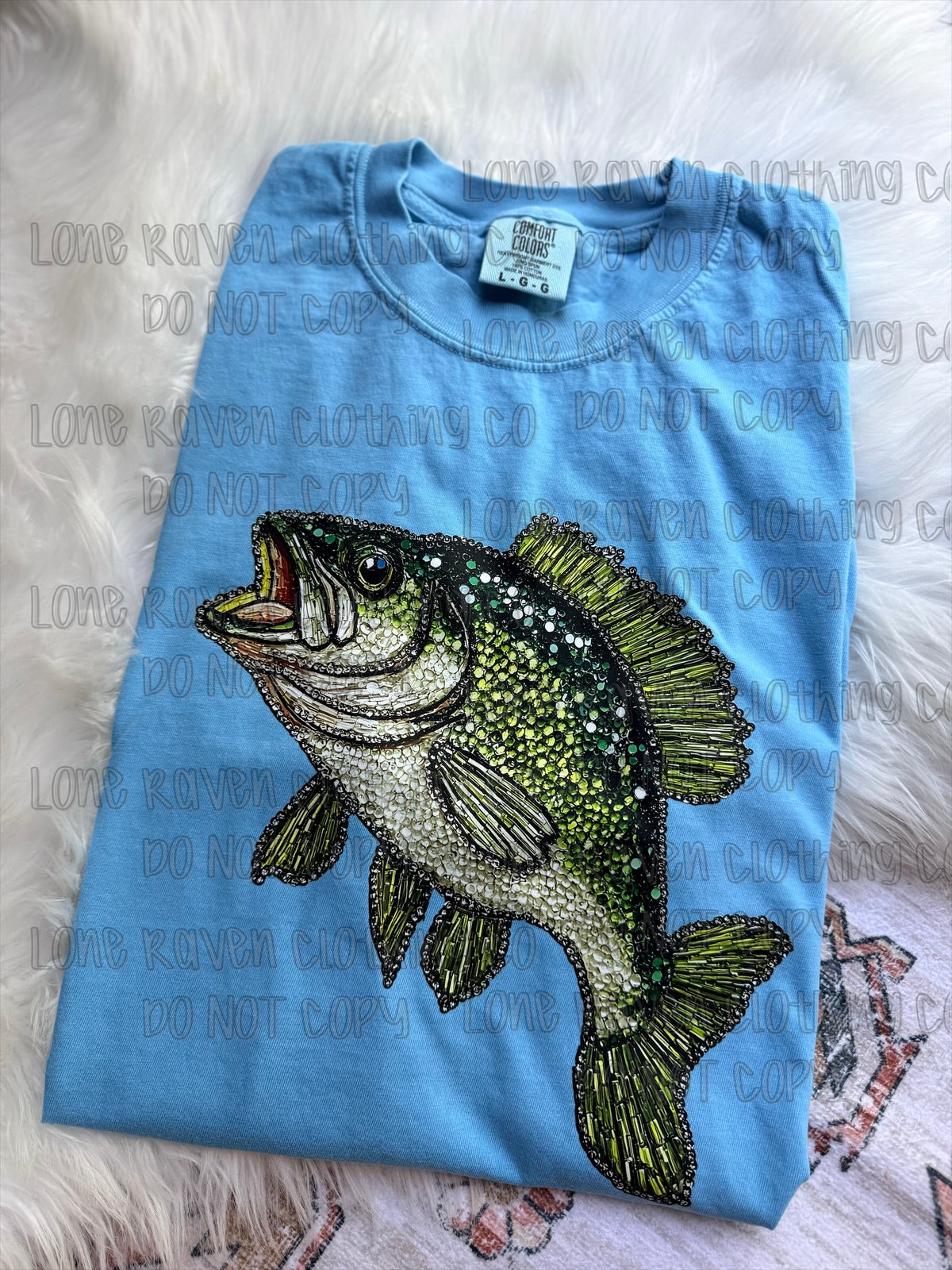 Rhinestone fish