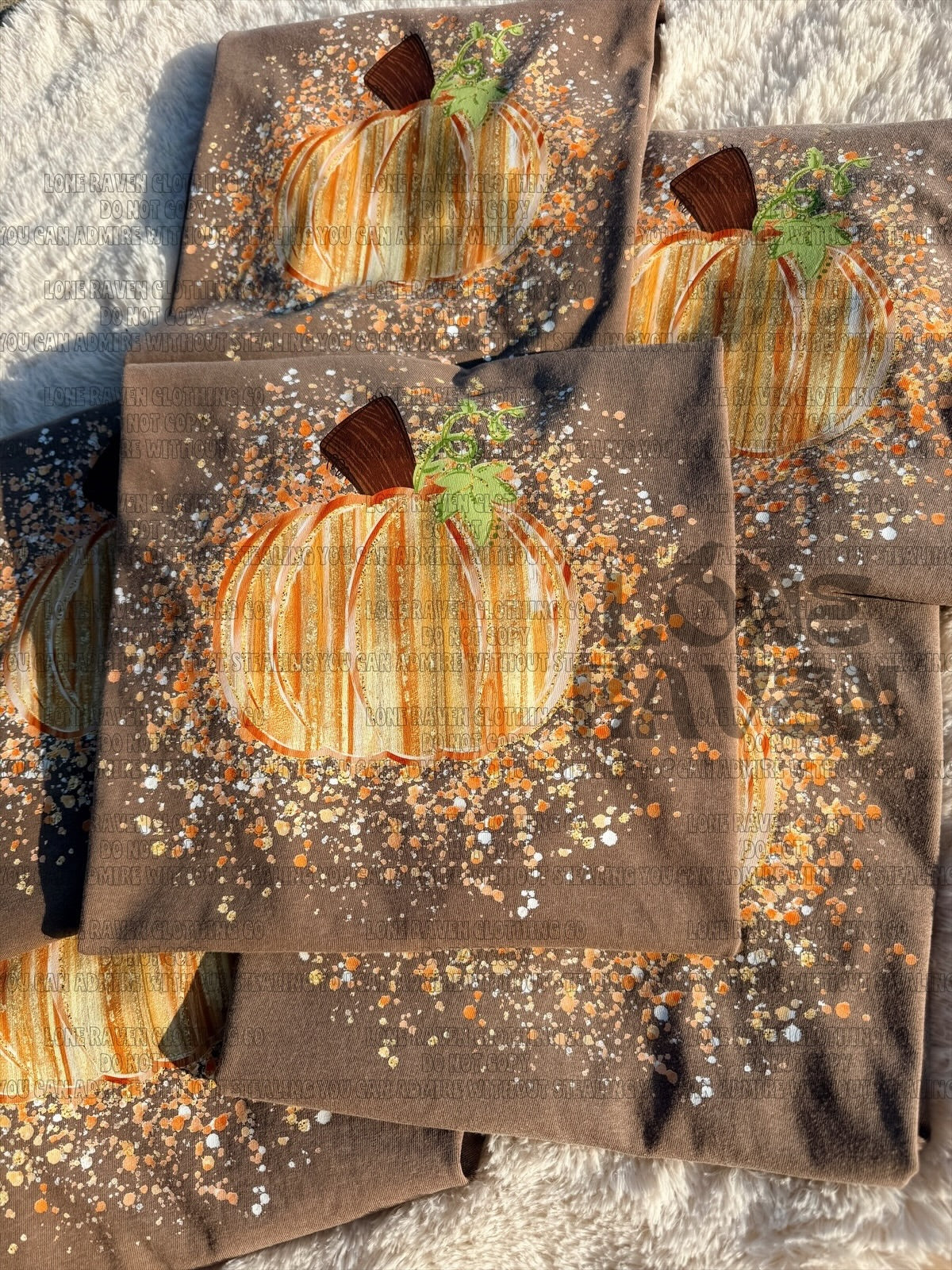 Pumpkin splatter