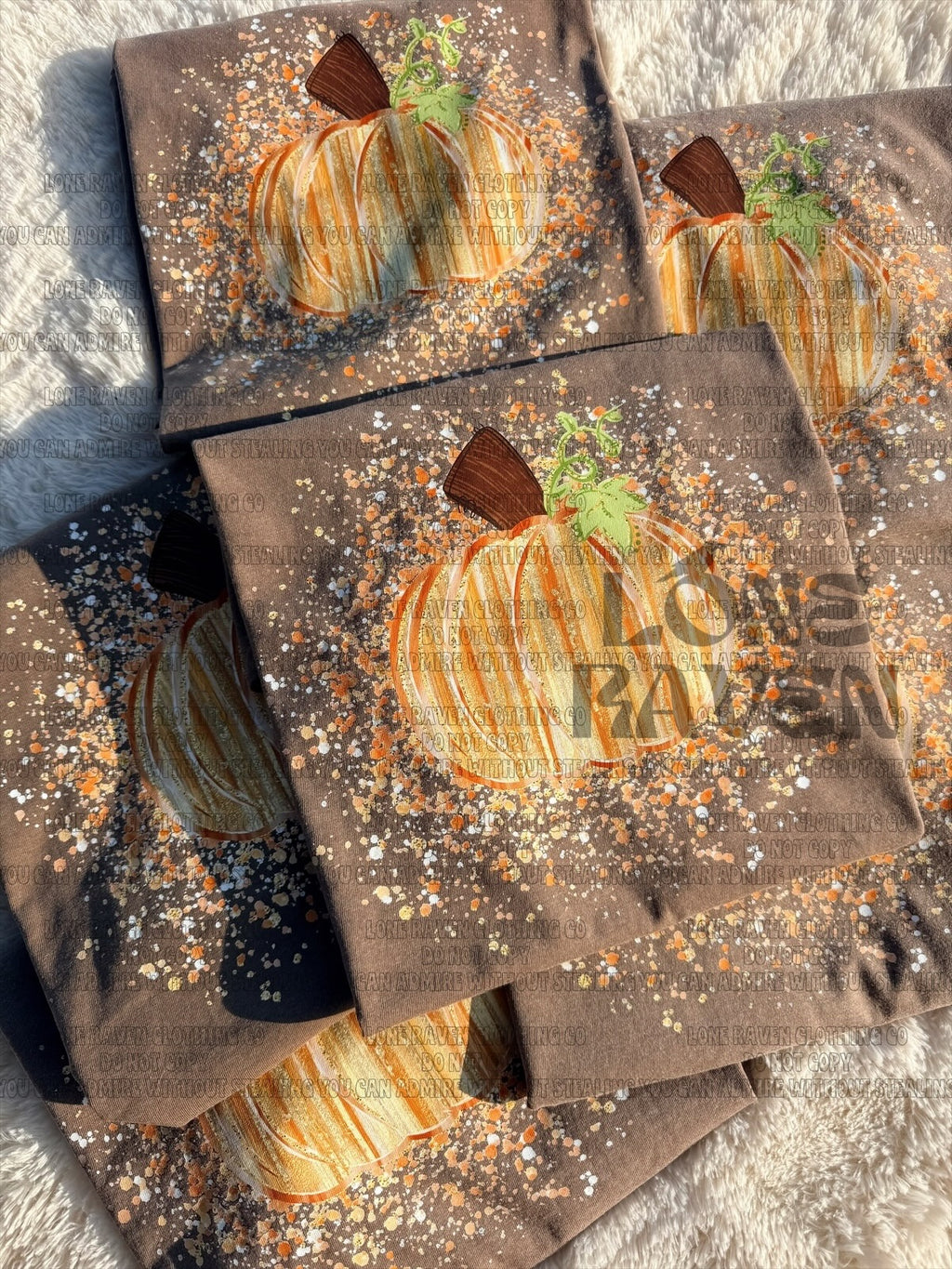 Pumpkin splatter