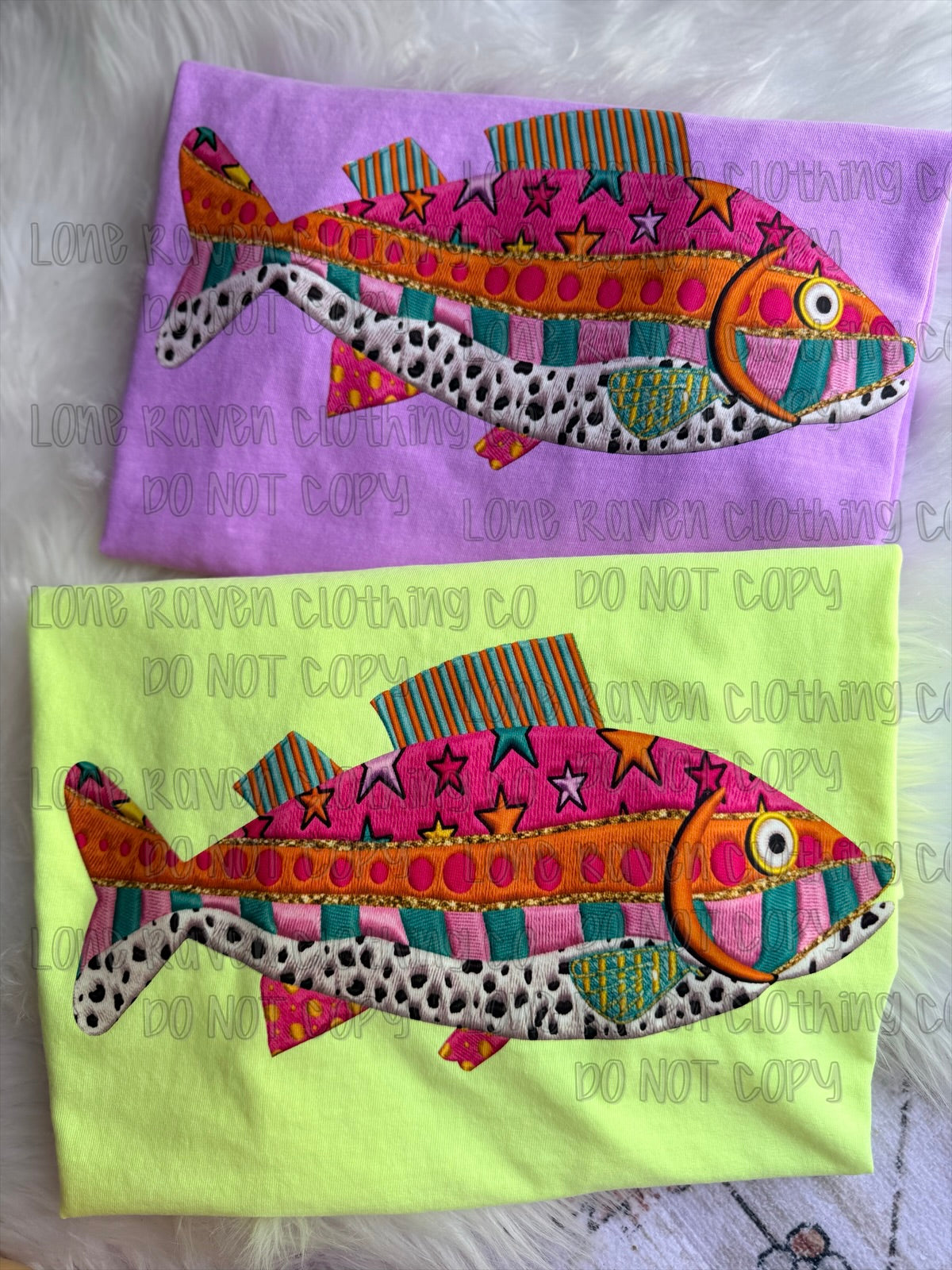 Sewn fish