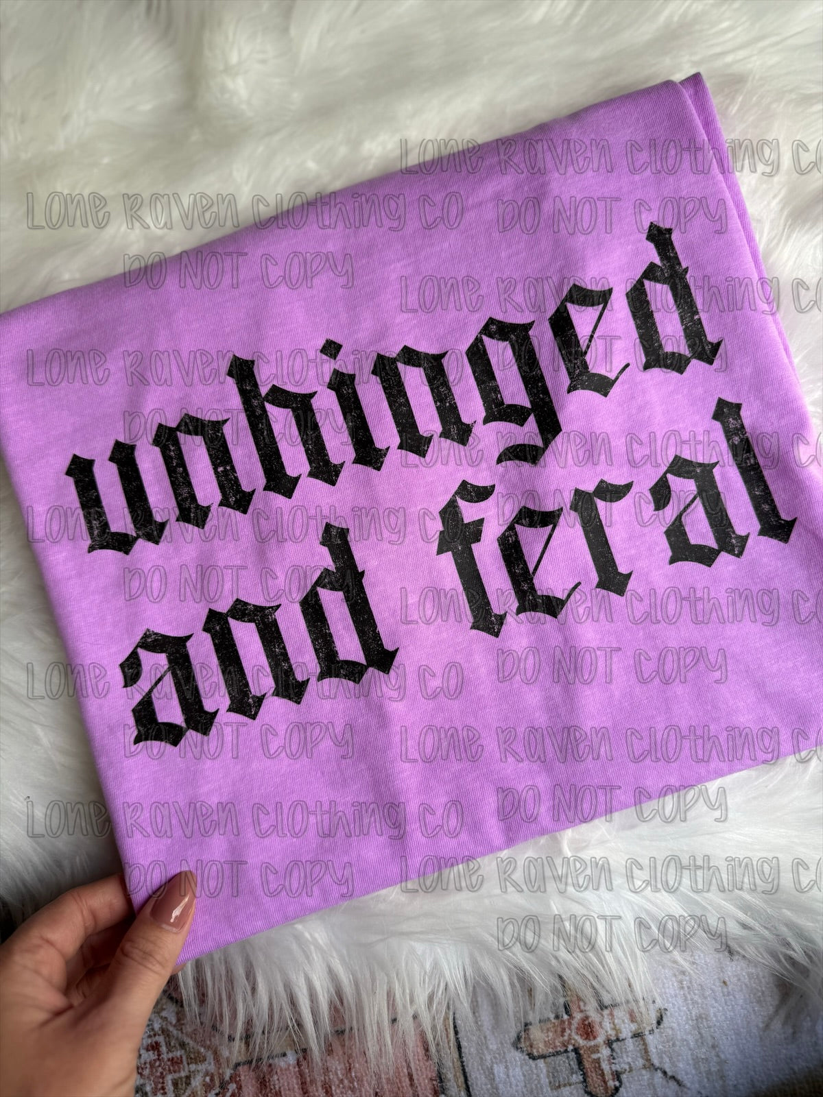Unhinged and feral