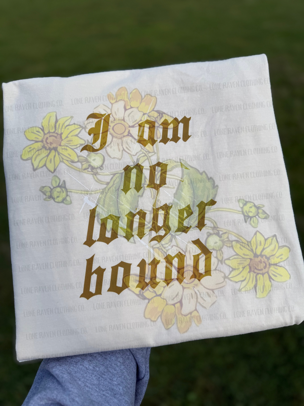 I am no longer bound vintage