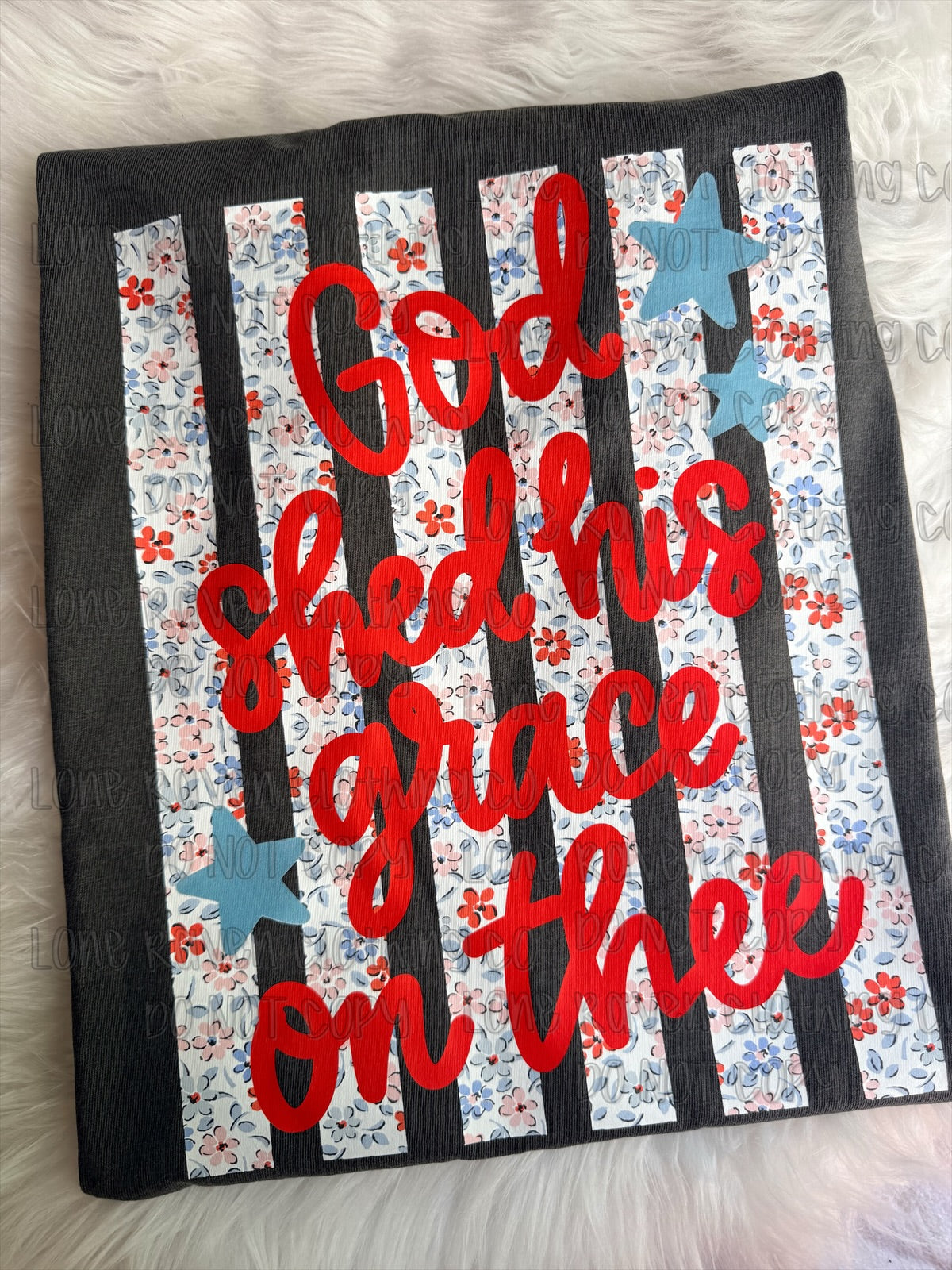 God shed his grace