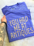 You had me at antiques