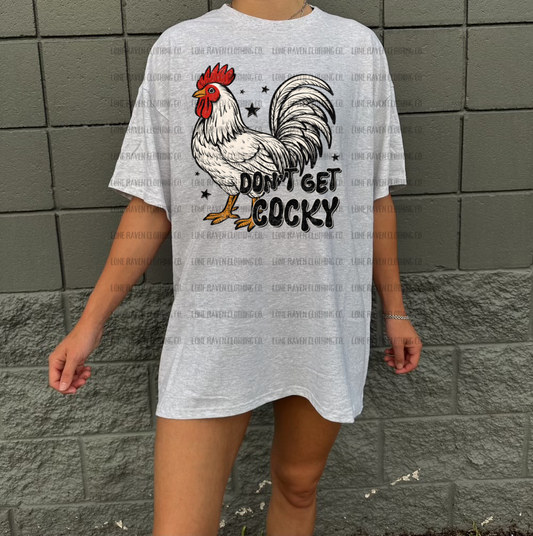 Don’t get cocky