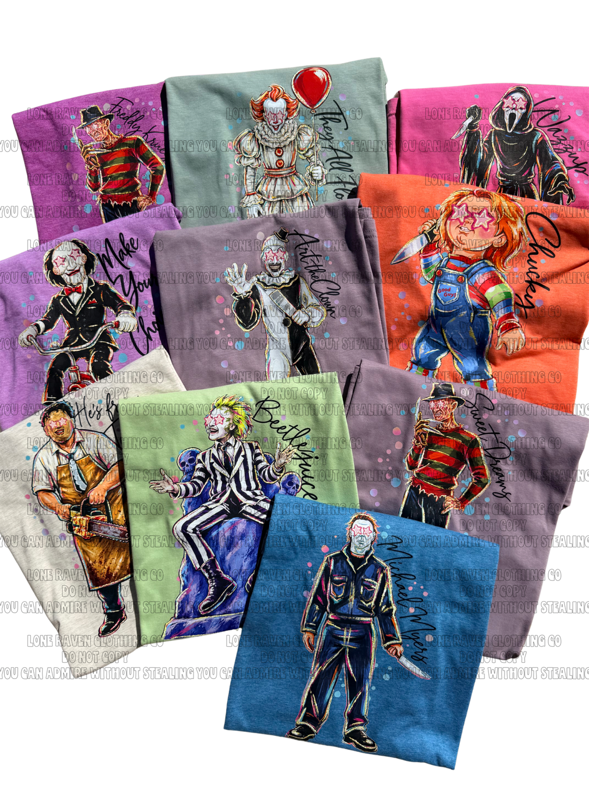 Gildan spooky tees