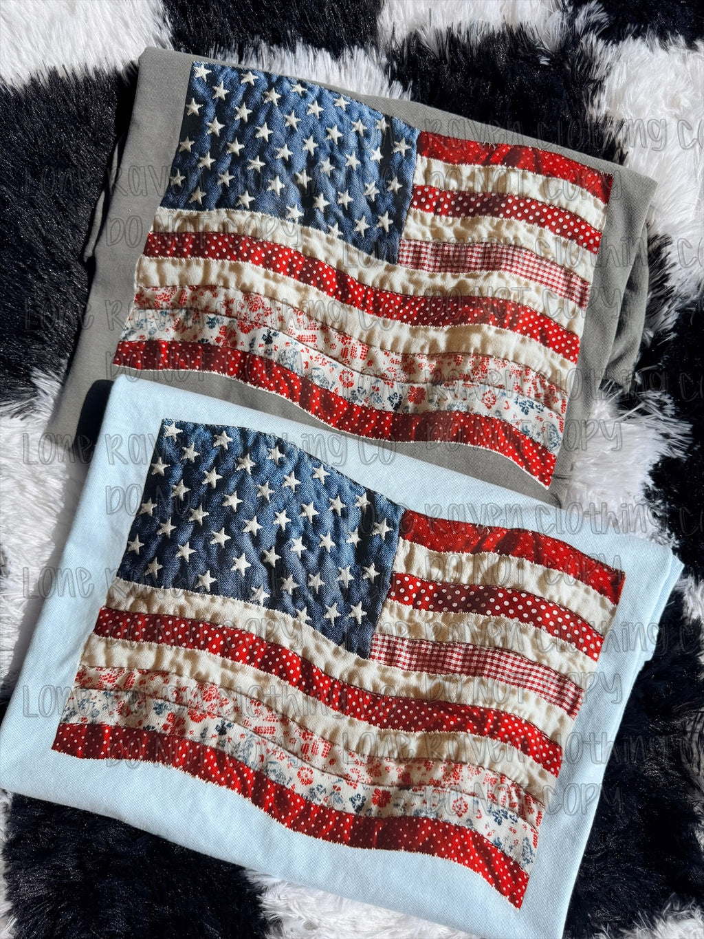 Quilted flag