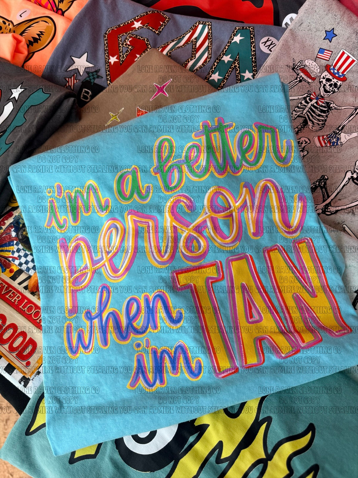 I’m a better person when I’m tan