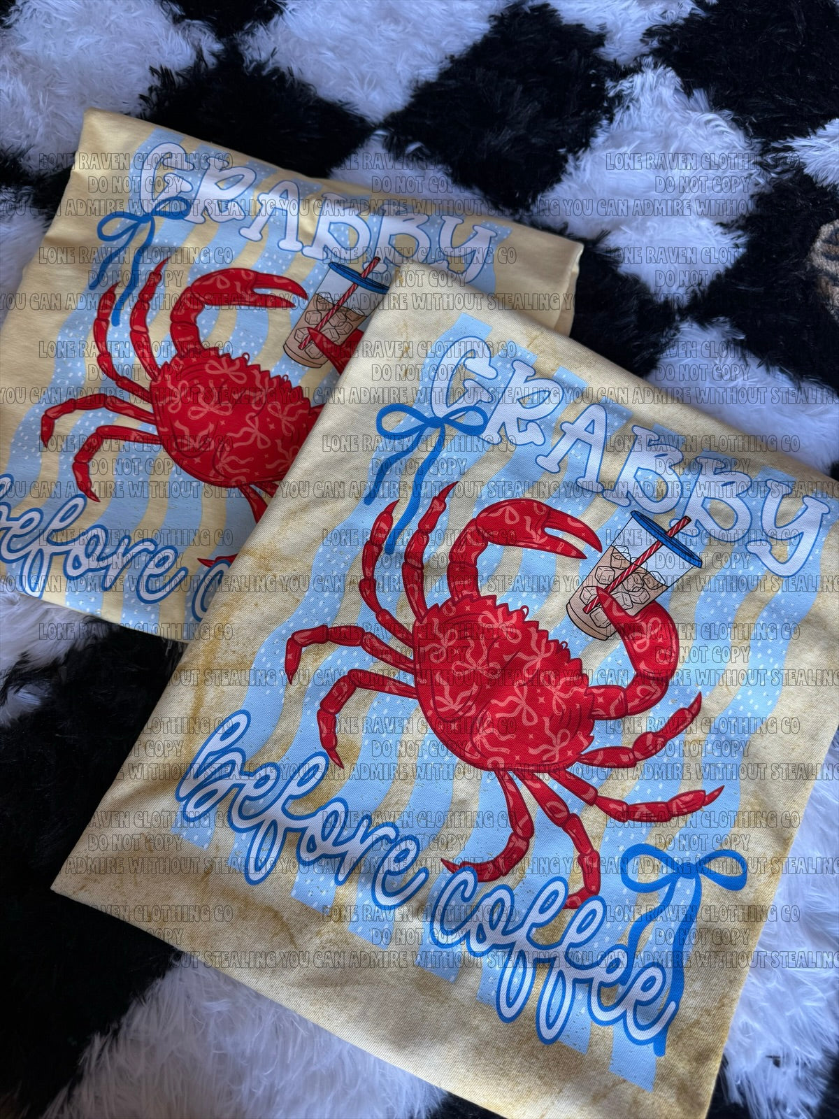 Crabby before coffee