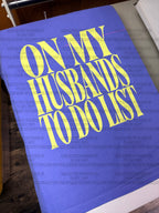 On my husbands do to