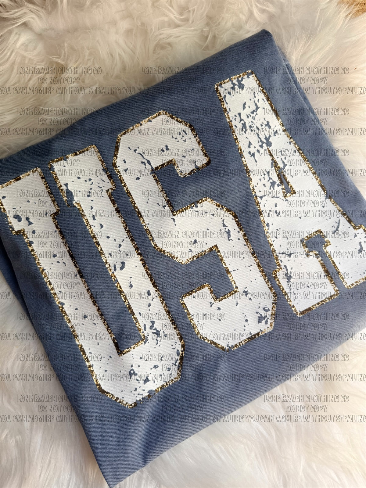 White & gold USA RTS