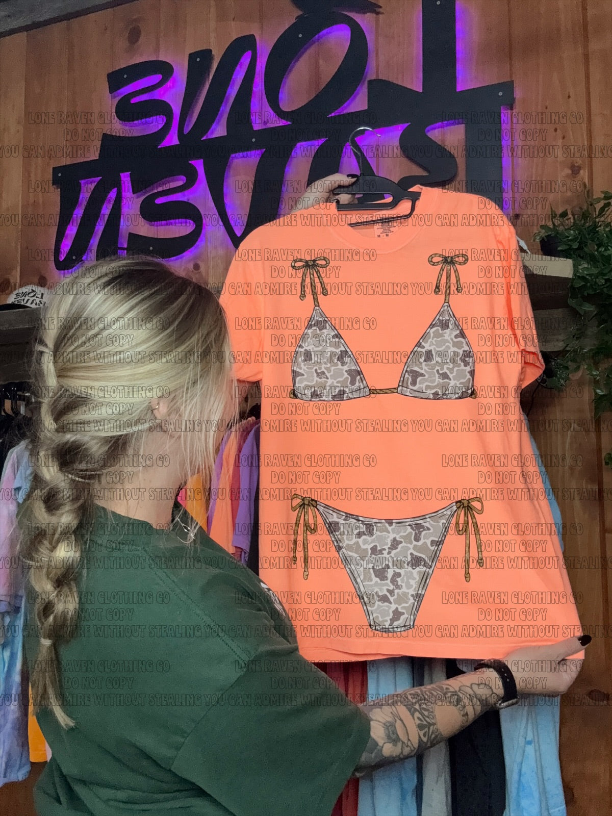 Bikini trend camo