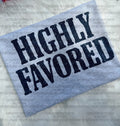 Highly favored