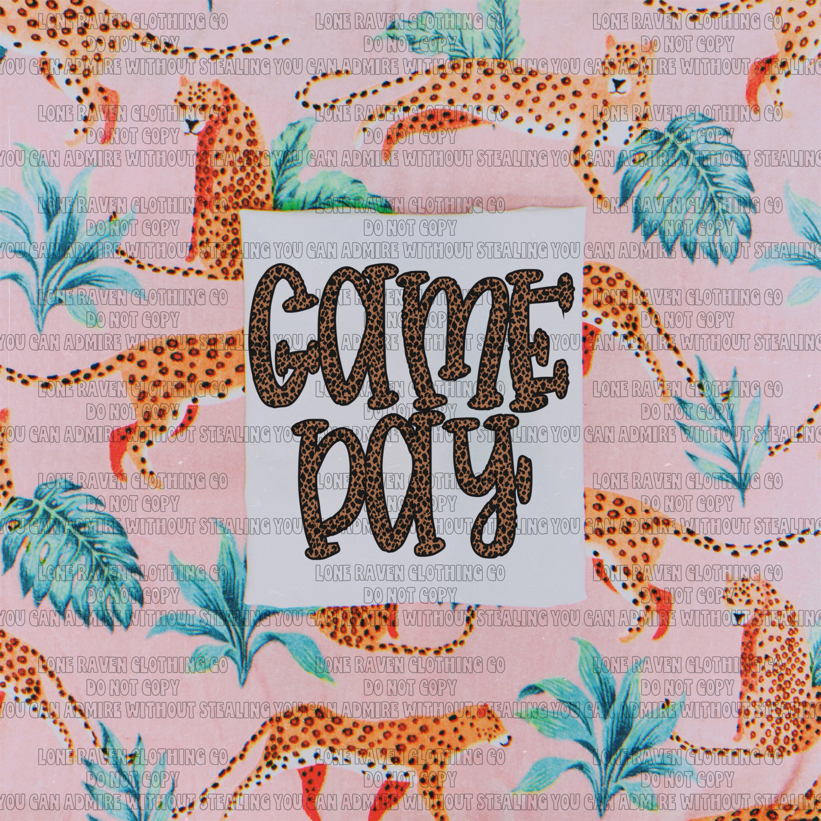 Game day leopard