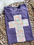 Floral cross