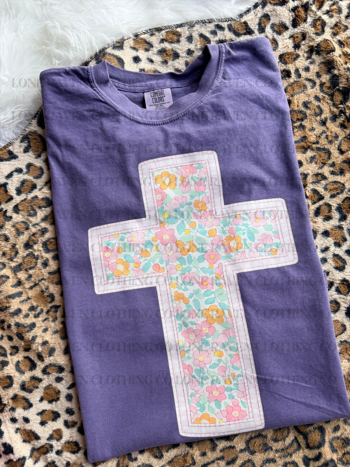 Floral cross